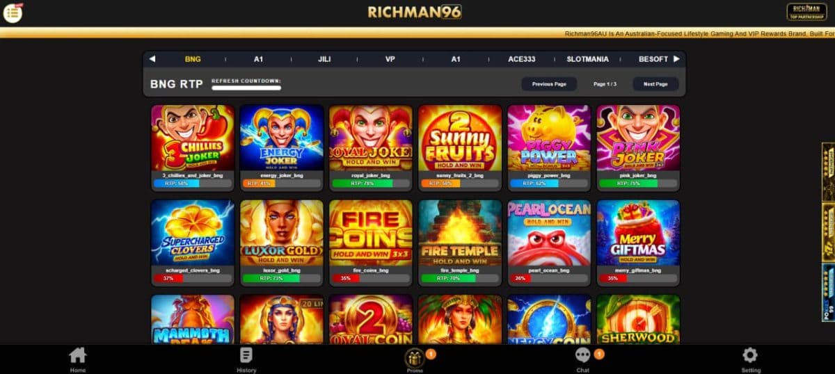 Richman Casino Review 2026: A$7,500 Welcome Across Four Deposits & 250 Free Spins AU image 2
